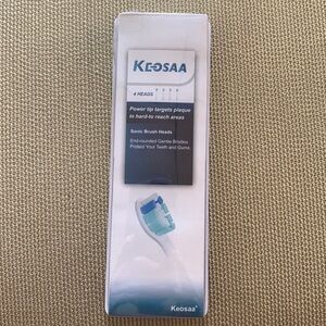 NWOT Keosaa Sonic  brush replacement heads